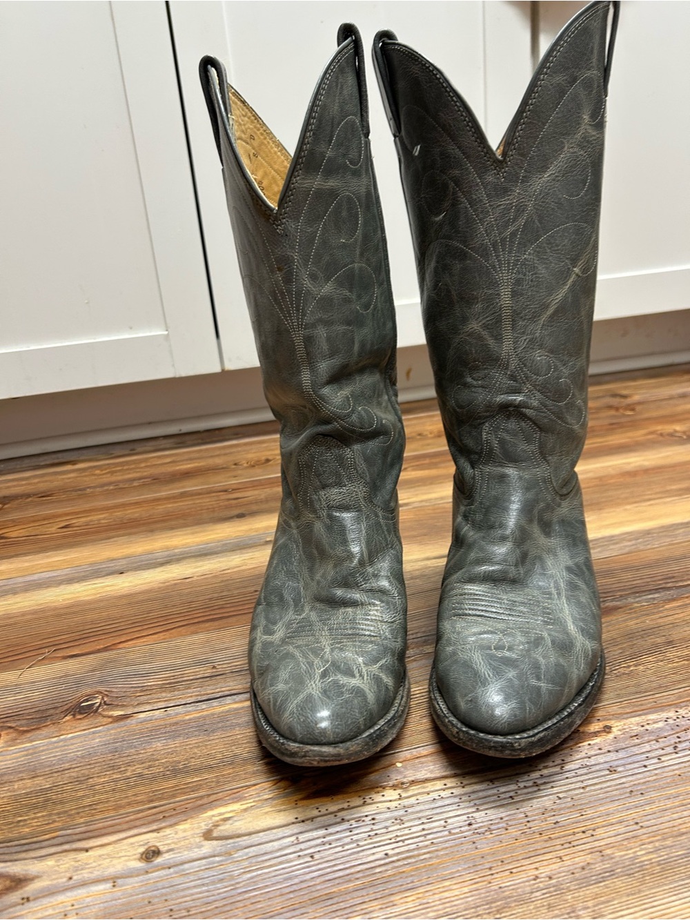 Mocona Genuine Leather Men's Work Boots - Tan